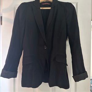 Dark Navy Blazer - Comptoir des Cotonniers